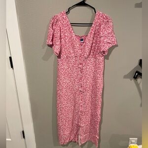 Old Navy Floral Pink Dress